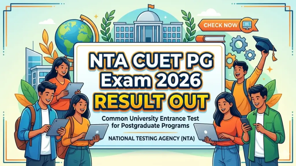 NTA CUET PG Exam 2026 Result Out